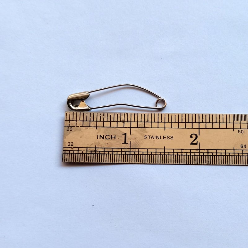 ibotti Curved Safety Pins for Quilting, Basting Pins, Size 2, 100-count - Image 4
